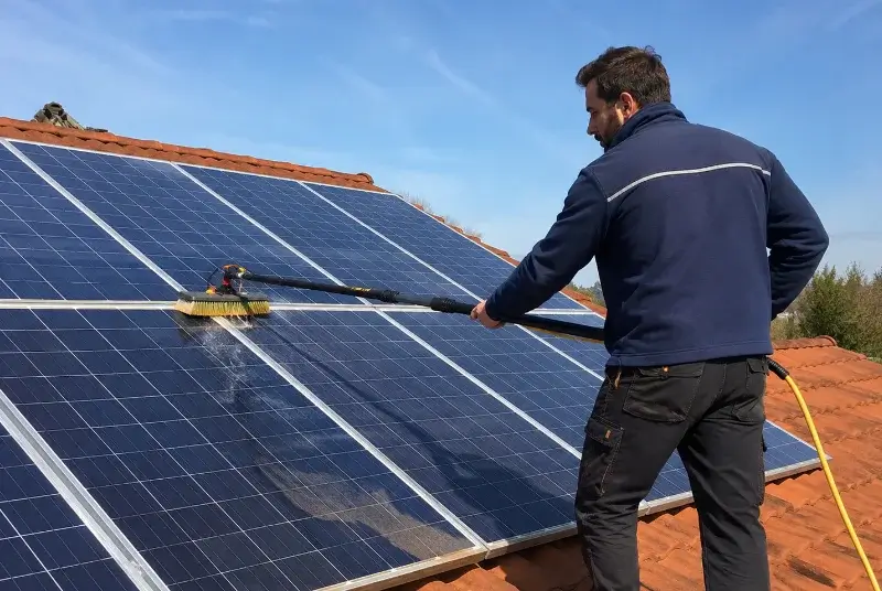 Nettoyage et entretien de panneaux solaires à Avesnes-sur-Helpe